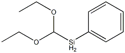 Methylphenyldiethoxysilane Structure