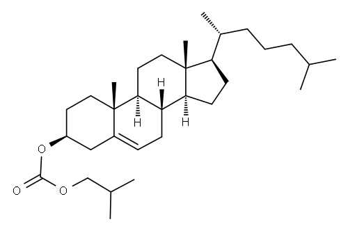 CHOLESTEROL ISOBUTYL CARBONATE Structure