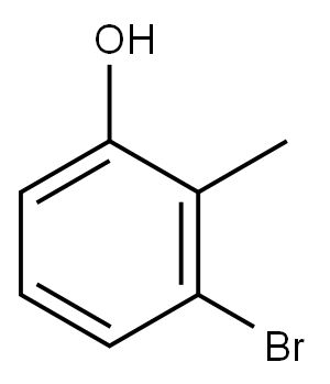 3-BROMO-2-METHYLPHENOL Structure