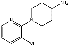 1-(3-CHLOROPYRIDIN-2-YL)PIPERIDIN-4-AMINE Structure