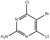 5-BROMO-4,6-DICHLOROPYRIMIDIN-2-AMINE Structure