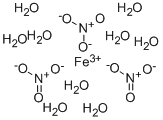 Ferric nitrate nonahydrate Structure