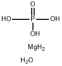 MAGNESIUM HYDROGEN PHOSPHATE TRIHYDRATE Structure