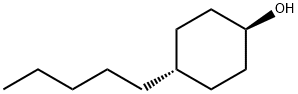 trans-4-n-Pentylcyclohexanol Structure