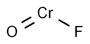 chromium oxyfluoride Structure