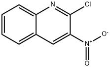 2-CHLORO-3-NITROQUINOLINE Structure