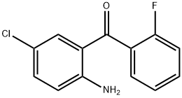 2-Amino-5-chloro-2'-fluorobenzophenone Structure