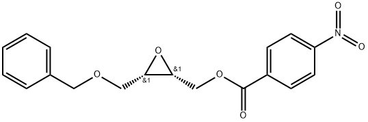 (2R,3S)-(+)-3-(BENZYLOXYMETHYL)OXIRANE-2-METHANOL 4-NITROBENZOIC ACID ESTER Structure
