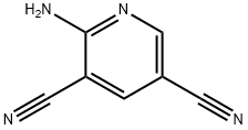 2-AMINO-3,5-DICYANOPYRIDINE Structure
