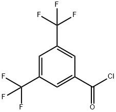3,5-Bis(trifluoromethyl)benzoyl chloride  Structure