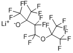 LITHIUM PERFLUORO(2,6-DIMETHYL-5-OXA-2-HEPTOXIDE) Structure