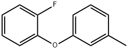 M-(2-FLUOROPHENOXY)TOLUENE Structure