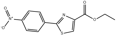 2-(4-NITRO-PHENYL)-THIAZOLE-4-CARBOXYLIC ACID ETHYL ESTER Structure
