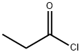 Propionyl chloride Structure