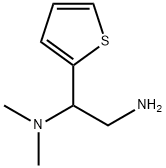 N1,N1-DIMETHYL-1-(2-THIENYL)-1,2-ETHANEDIAMINE Structure