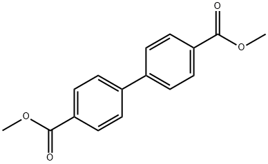 Biphenyl dimethyl dicarboxylate Structure