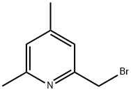 Pyridine, 2-(bromomethyl)-4,6-dimethyl- (9CI) Structure
