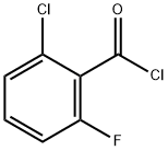 2-Chloro-6-fluorobenzene-1-carbonyl chloride Structure