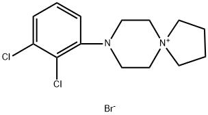 8-(2,3-Dichlorophenyl)-8-aza-5-azoniaspiro[4.5]decane BroMide Structure