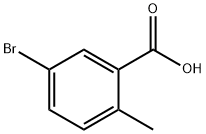 5-Bromo-2-methylbenzoic acid Structure