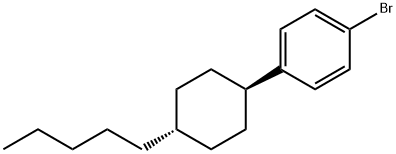 1-Bromo-4-(trans-4-pentylcyclohexyl)benzene  Structure
