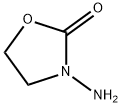 3-AMINO-2-OXAZOLIDINONE Structure