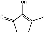 Methyl cyclopentenolone Structure