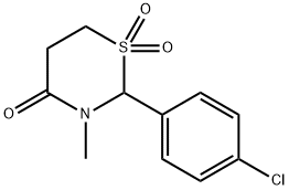 Chlormezanone Structure