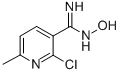 2-CHLORO-N-HYDROXY-6-METHYL-NICOTINAMIDINE Structure