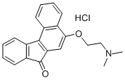 5-(2-(Dimethylamino)ethoxy)-7-oxo-7H-benzo(c)fluorene hydrochloride Structure