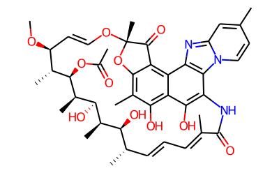 Rifaximin Structure