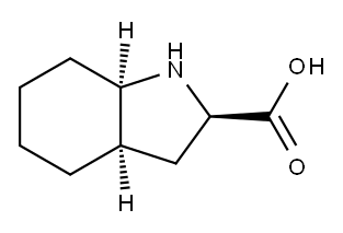 Octahydro-1H-indole-2-carboxylic acid Structure