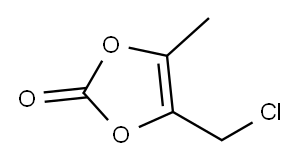 4-Cloromethyl-5-methyl-1,3-dioxol-2-one Structure