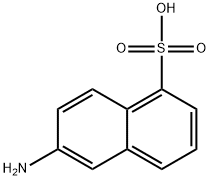 6-Amino-1-naphthalenesulfonic acid Structure