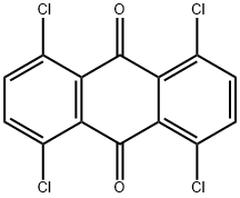1,4,5,8-Tetrachloroanthraquinone Structure