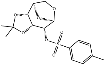 1,6-ANHYDRO-3,4-O-ISOPROPYLIDENE-2-TOSYL-B-D-GALACTOPYRANOSE Structure