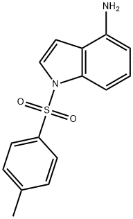 Tosyl-1H-indol-4-amine Structure