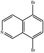 5,8-Dibromoisoquinoline Structure
