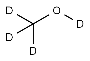 Methanol-d4 Structure