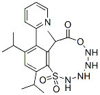 1-(2,4,6-triisopropylbenzenesulfonyl)-5-(pyridin-2-yl)tetrazolide Structure