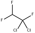 1,1-dichloro-1,2,2-trifluoro-ethane Structure