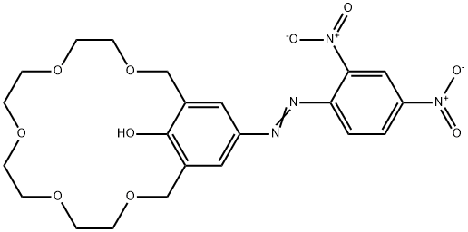 18-CROWN-5 [4-(2,4-DINITROPHENYLAZO)PHENOL] Structure