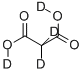 MALONIC-D2 ACID-D2 Structure