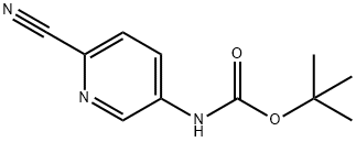 2-(Boc-amino)-5-cyanopyridine Structure
