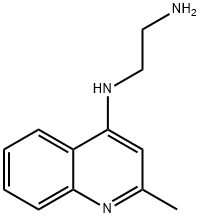 4-(2-AMINOETHYL)AMINO-2-METHYLQUINOLINE Structure