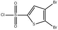 4,5-Dibromothiophene-2-sulphonyl chloride Structure