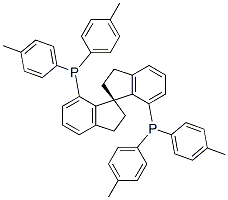 (S)-7,7'-Bis[di(p-methylphenyl)phosphino]-1,1'-spirobiindane ,97% Structure
