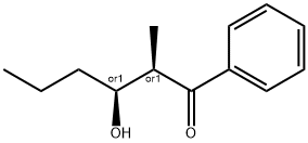 3-HYDROXY-2-METHYL-1-PHENYL-HEXAN-1-ONE Structure