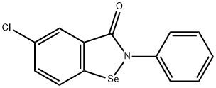 1,2-Benzisoselenazol-3(2H)-one, 5-chloro-2-phenyl- Structure