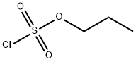 Chlorosulfuric acid propyl ester Structure